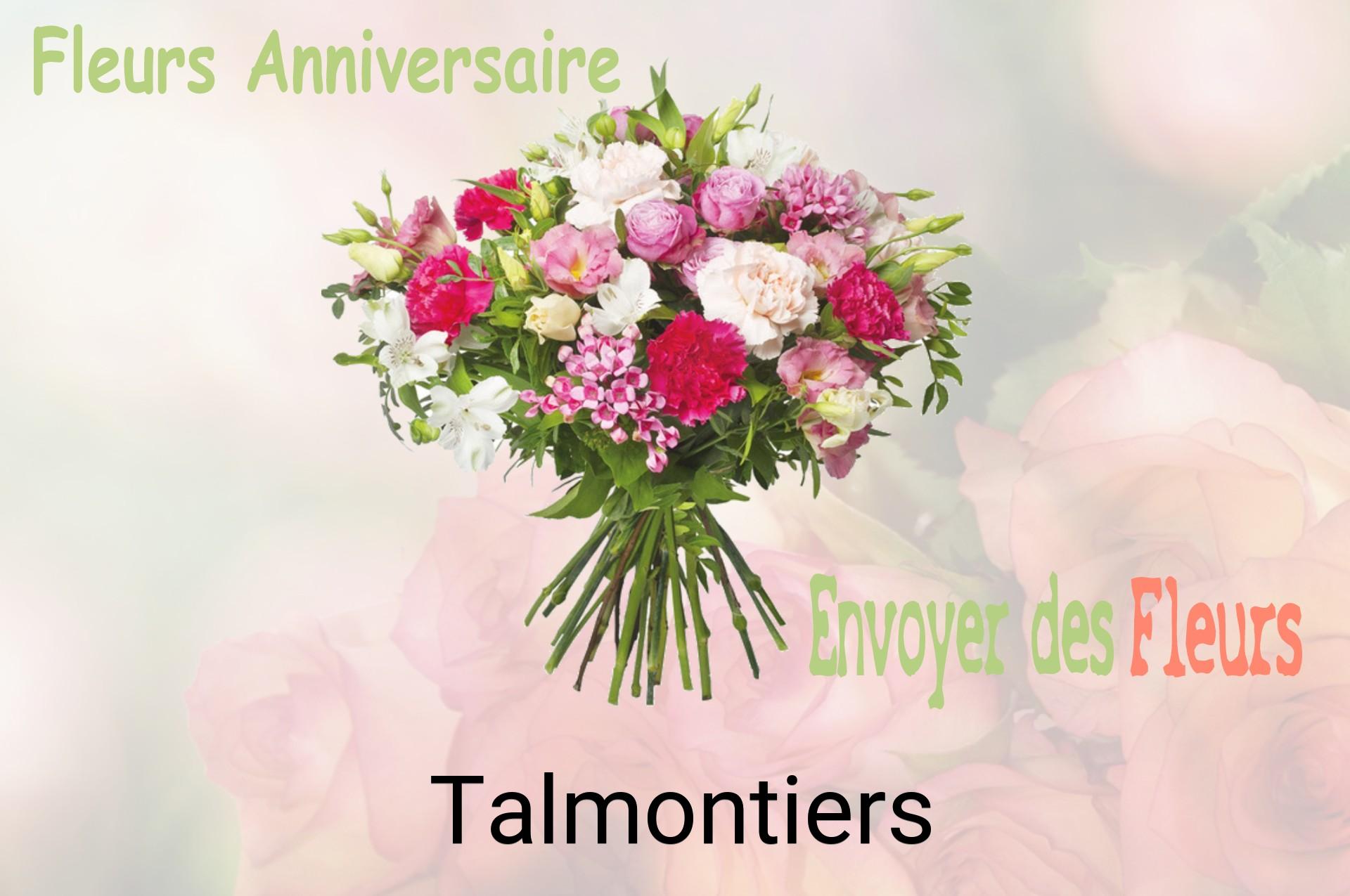 Bouquet de fleurs d’anniversaire livré à Talmontiers